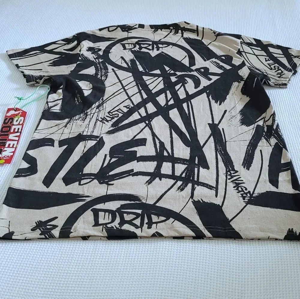 Seven7️⃣ Souls Graffiti Tee👕 - NWT - Picture 12 of 13